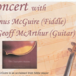 Melbourne Comhaltas – December 2018 concert with Manus McGuire