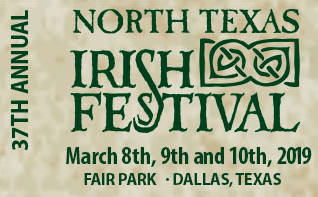 North Texas Irish Festival March 8,9,10 2019, Fair Park, Dallas, Texas